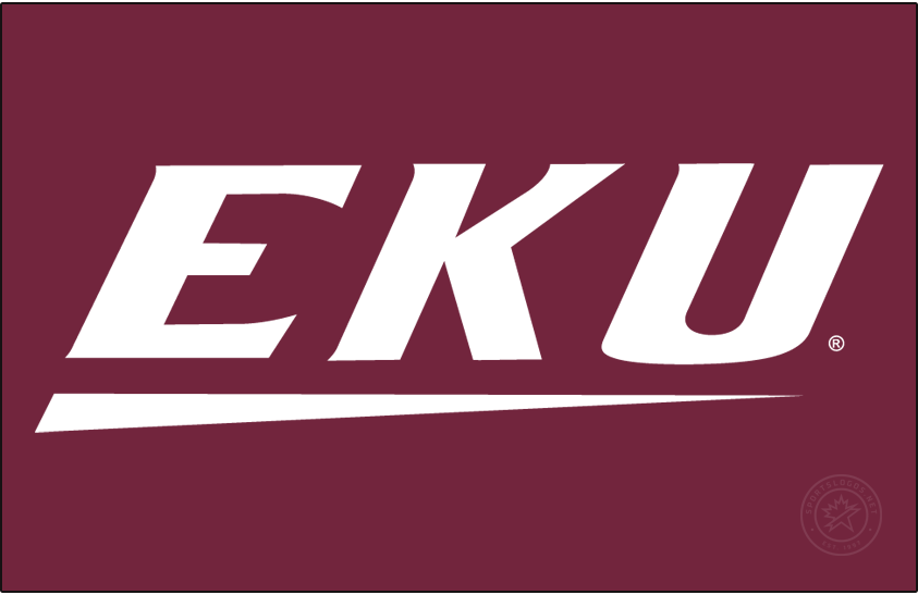 Eastern Kentucky Colonels 2017-Pres Primary Dark Logo iron on transfers for T-shirts